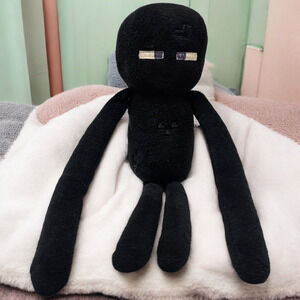 Minecraft Plush Series 1 Overworld Enderman Black Mojang Stuffed Animal Toy